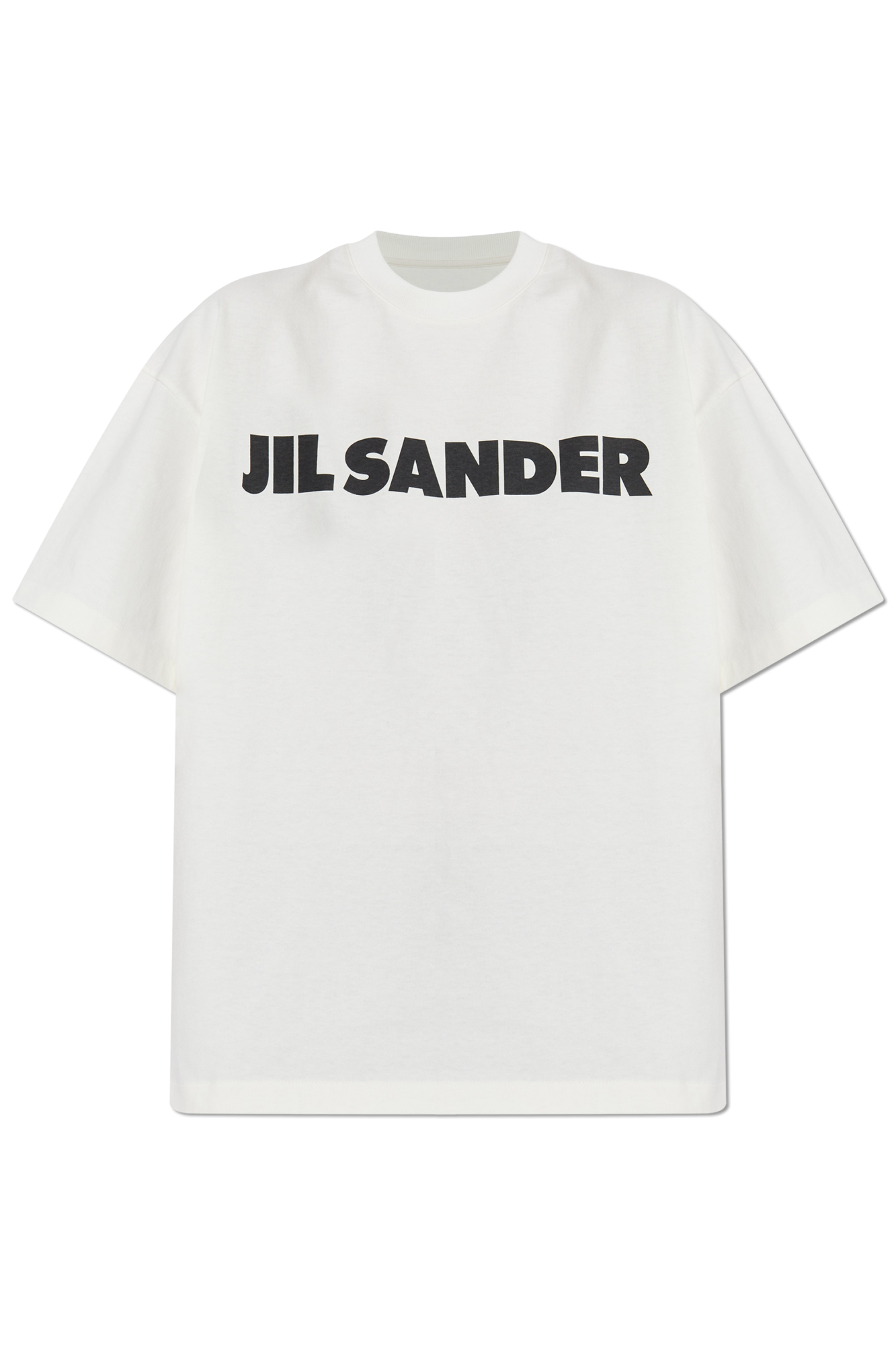 Tシャツ・カットソー Jil Sander FW25 T-SHIRT WITH LOGO (J03GC0136 J45148102) Jil Sander SS25 T-SHIRT WITH LOGO (J03GC0136 J45148102)